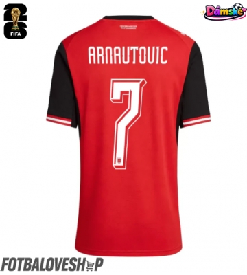 Rakousko Marko Arnautovic #7 Dámské Domácí Dres MS 2026 Krátký Rukáv
